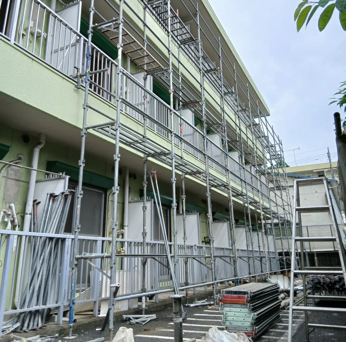 足場工事