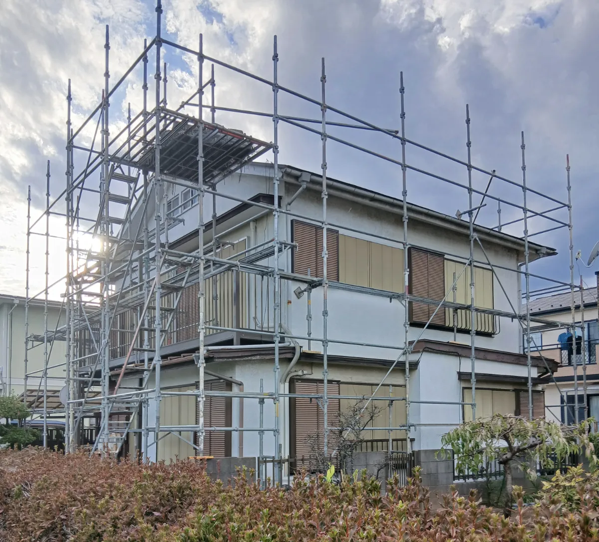 足場工事